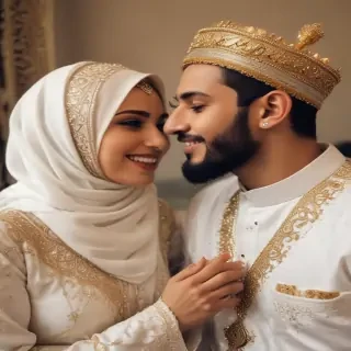 muslim couple