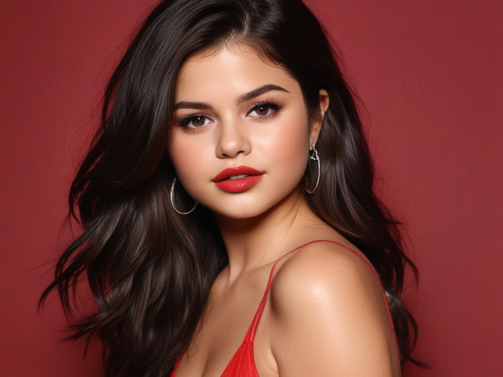 selena gomez red