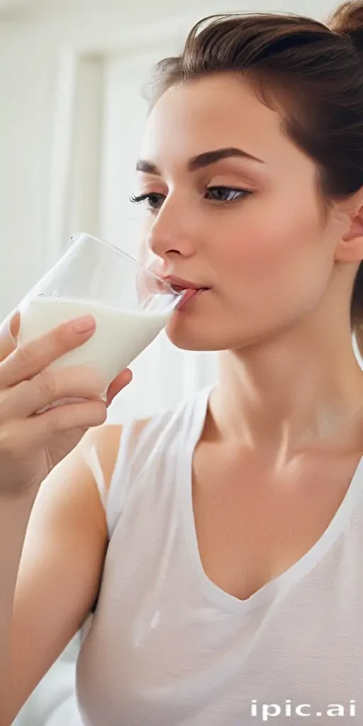 lesbians drinking milk