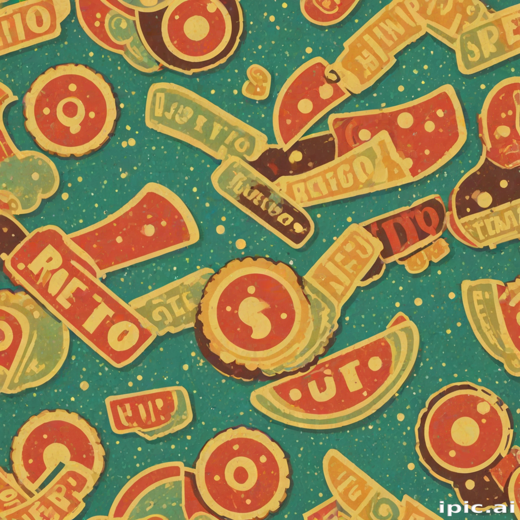 retro background