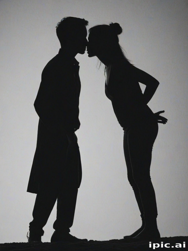 couple silhouette