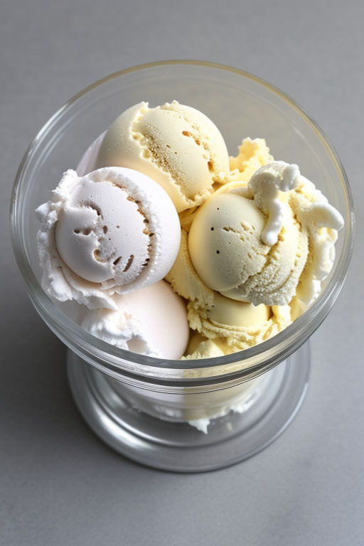 extract used to flavor plain ice cream