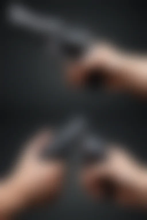 hand with gun png