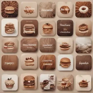 aesthetics brown instagram highlight icons