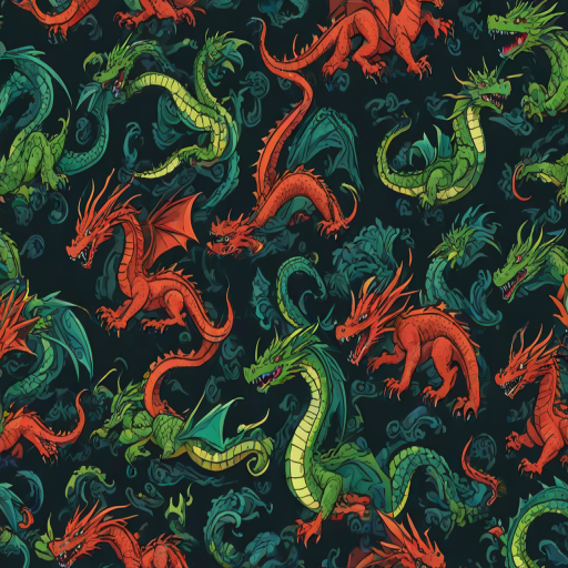 dragons background