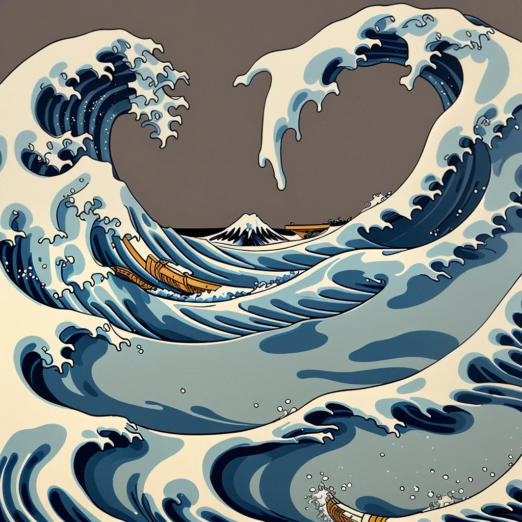 the great wave off kanagawa