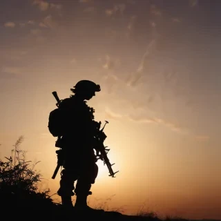 soldier silhouette