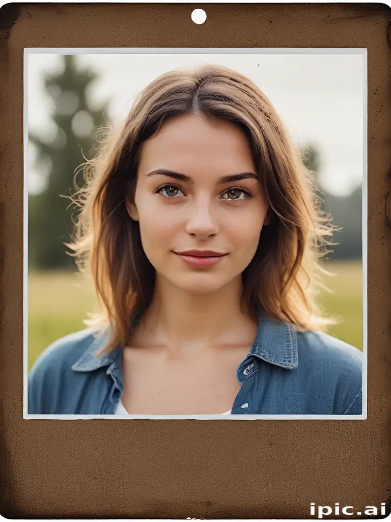 polaroid photo frame png