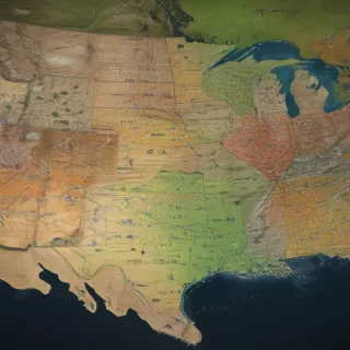 usa map states