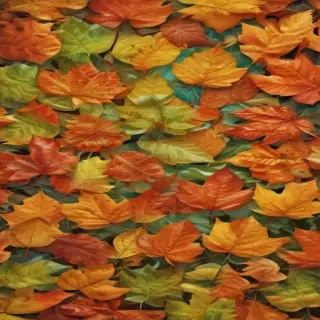 leaves transparent