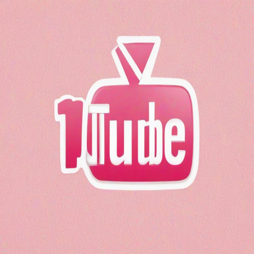 pink youtube logo