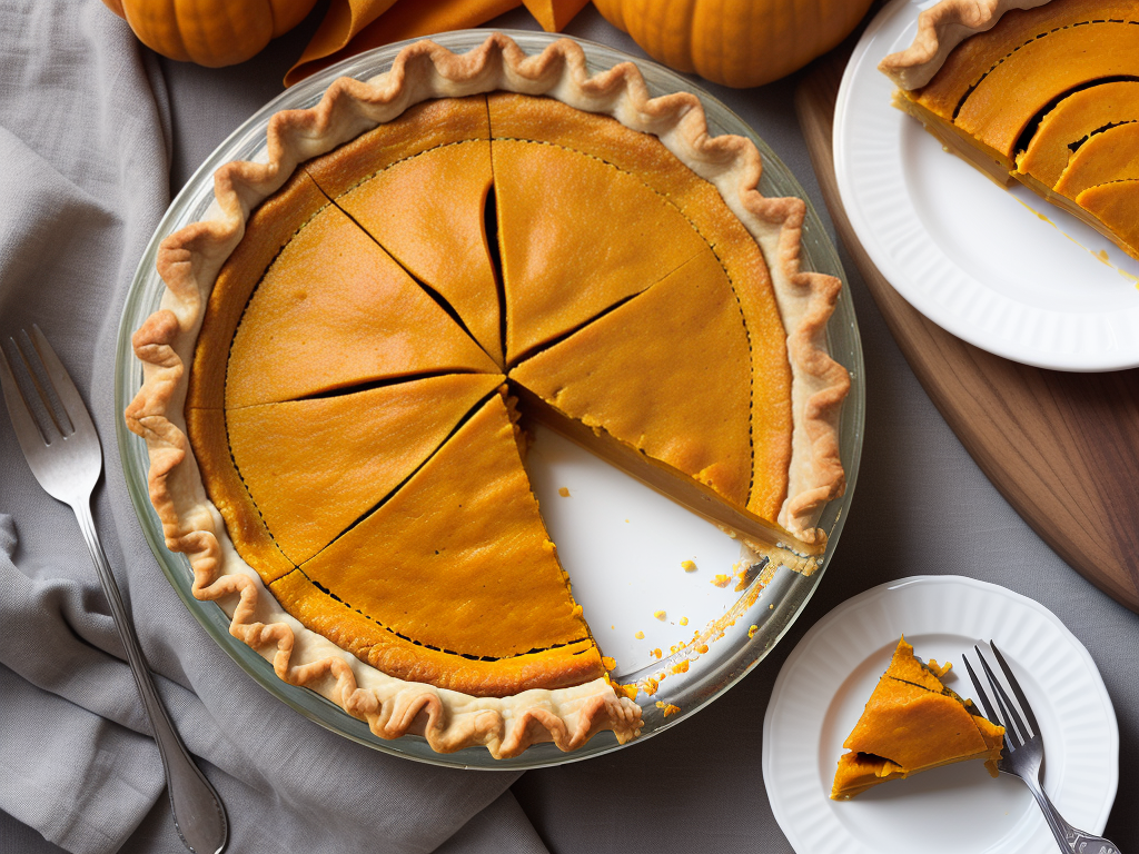 pumpkin and sweet potato pie