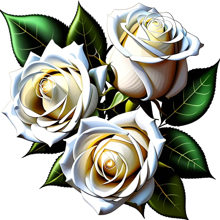white roses png