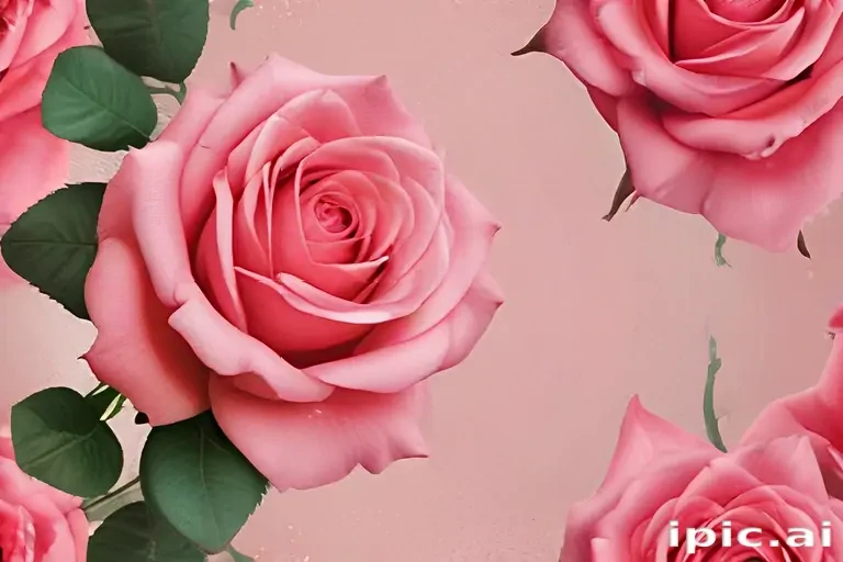 rose backround