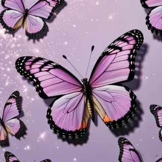 light purple butterfly wallpaper aesthetic