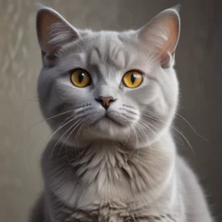 grey cat