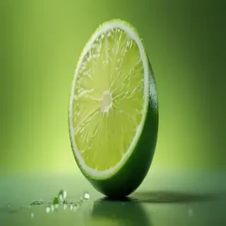 lime green background
