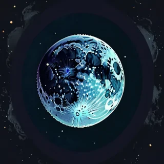 aesthetic moon wallpaper