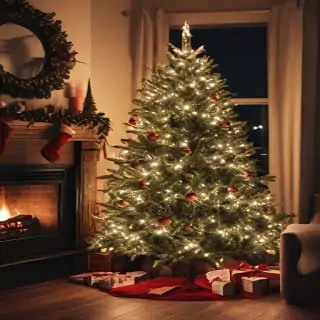 aesthetic christmas background