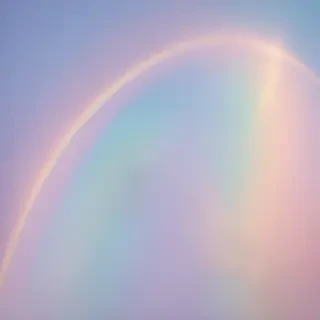 pastel rainbow