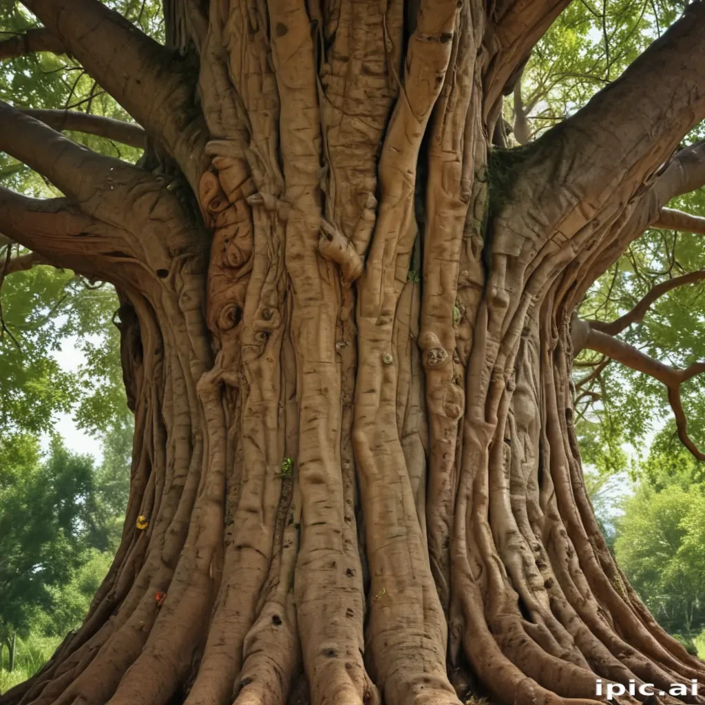 tree trunk tree