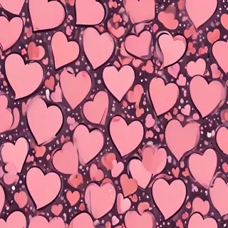 heart background aesthetic