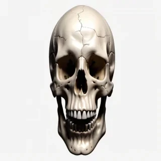 skull transparent background