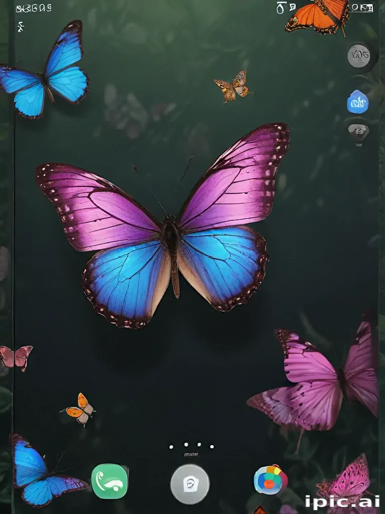 butterfly home screen
