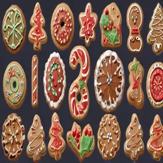 clip art christmas cookies