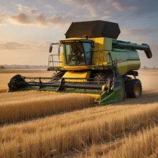 combine harvester