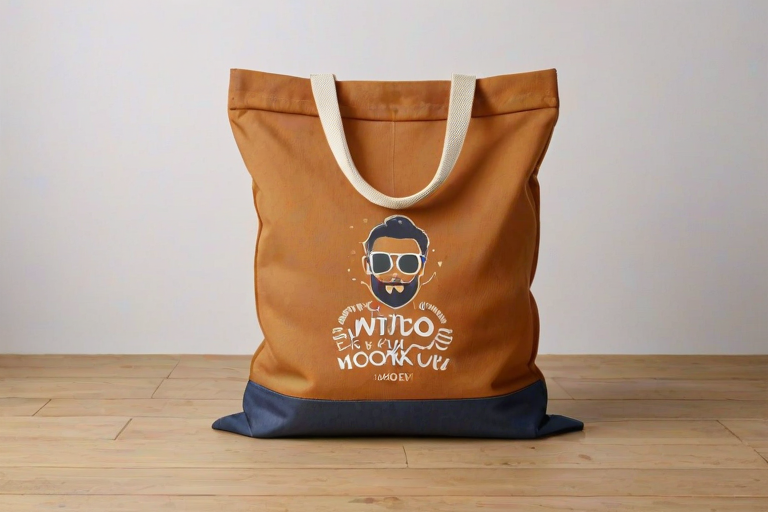 canvas bag mockup