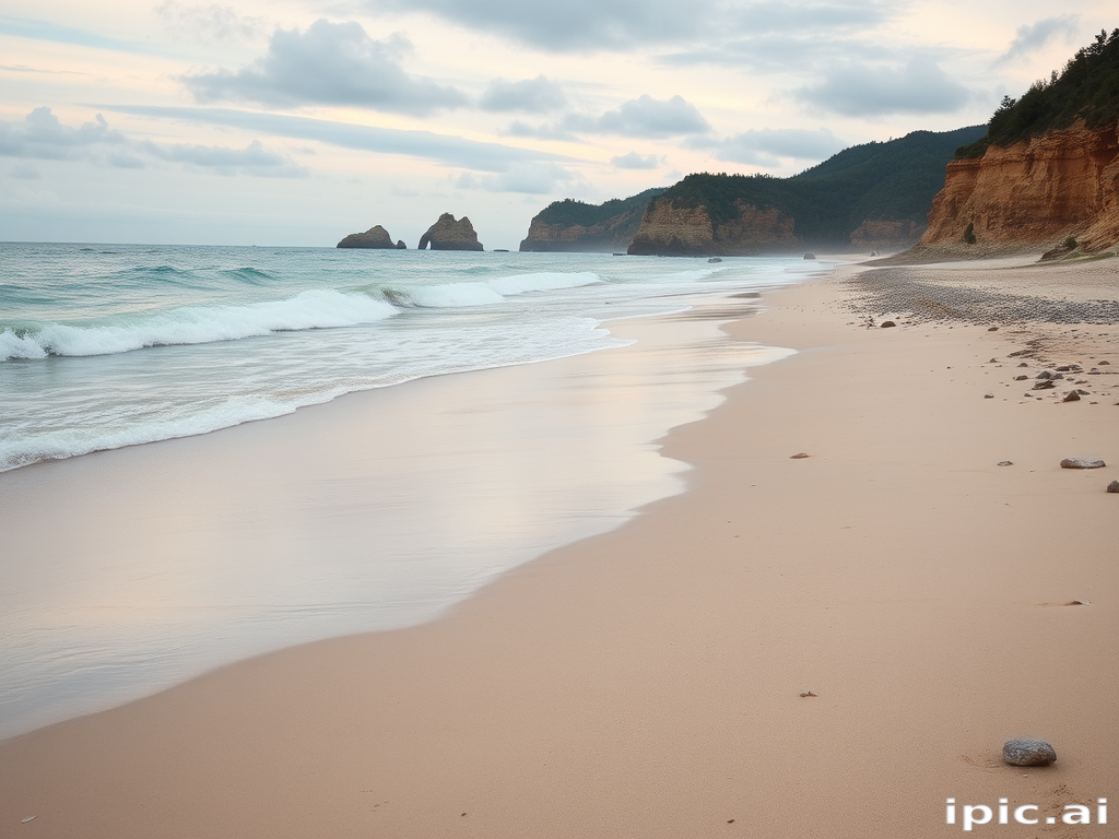 beach iphone