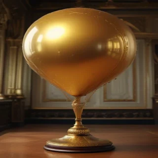 golden balloon