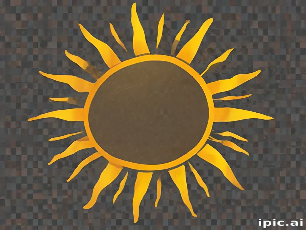 sun clipart transparent background