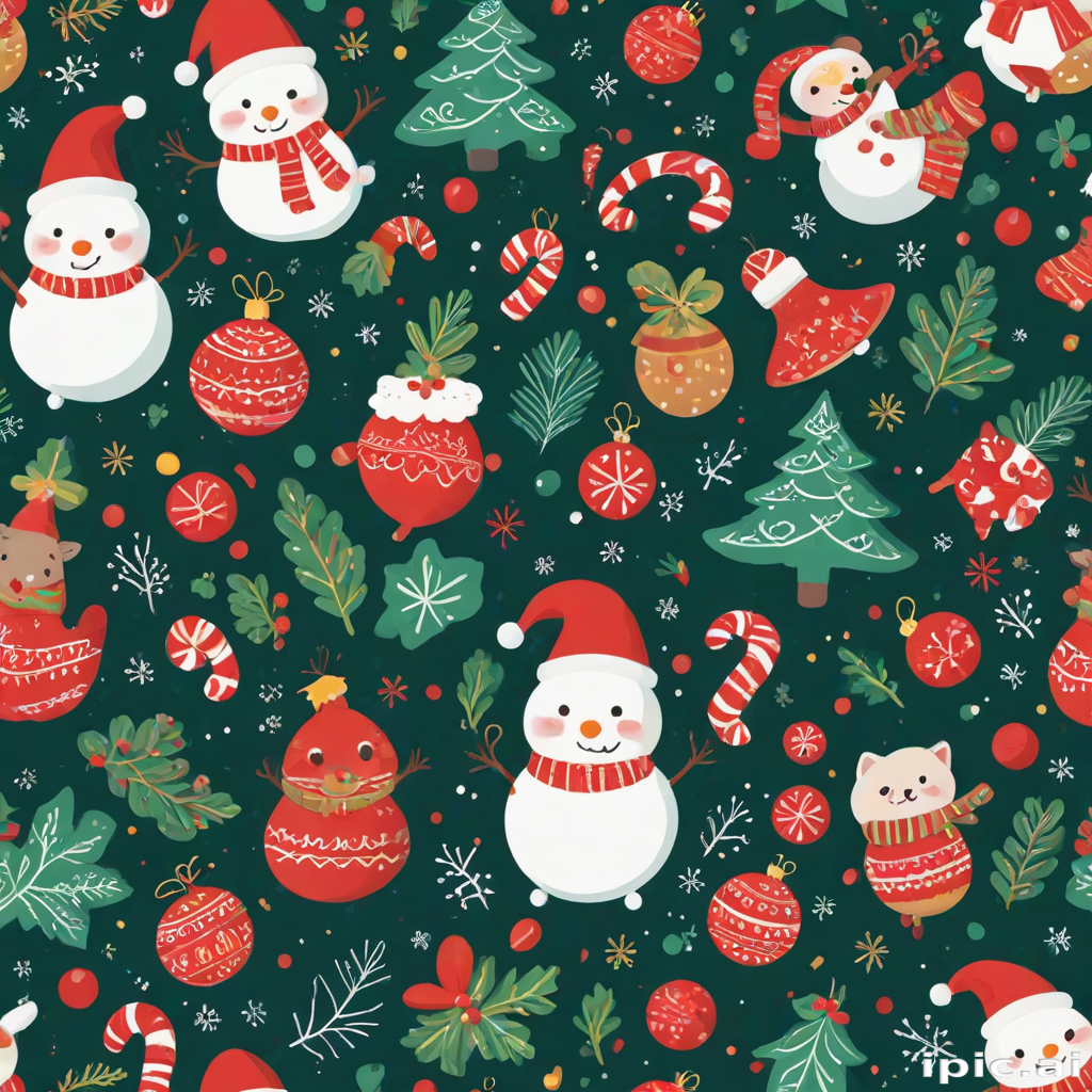 christmas background cute