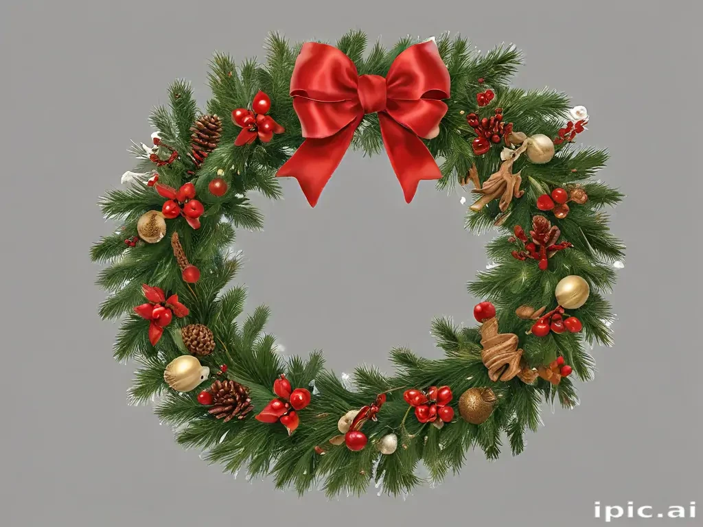 christmas wreath png