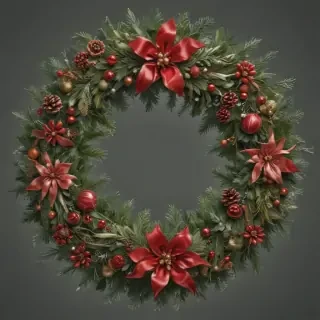 christmas wreath png