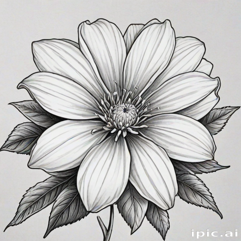 flower pictures to draw