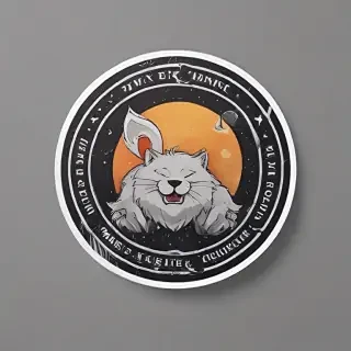 sticker mockup