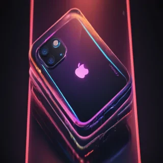 4k neon phone wallpaper