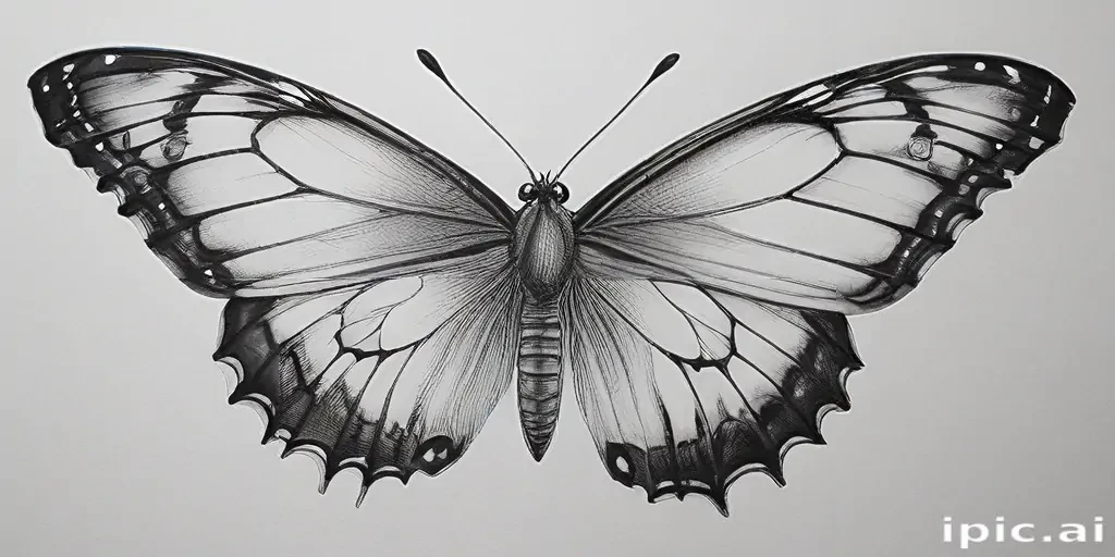 buterfly drawings