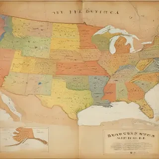 map of the united states of america