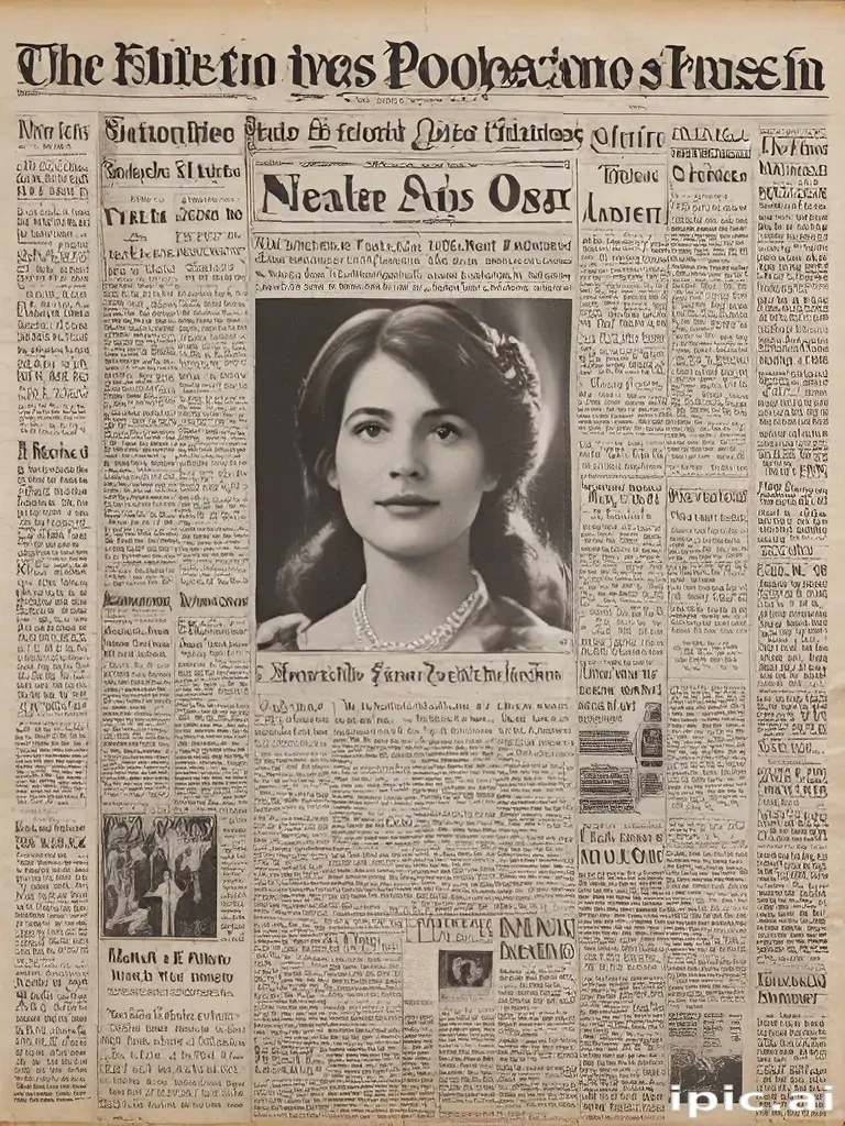 newspaper collage png