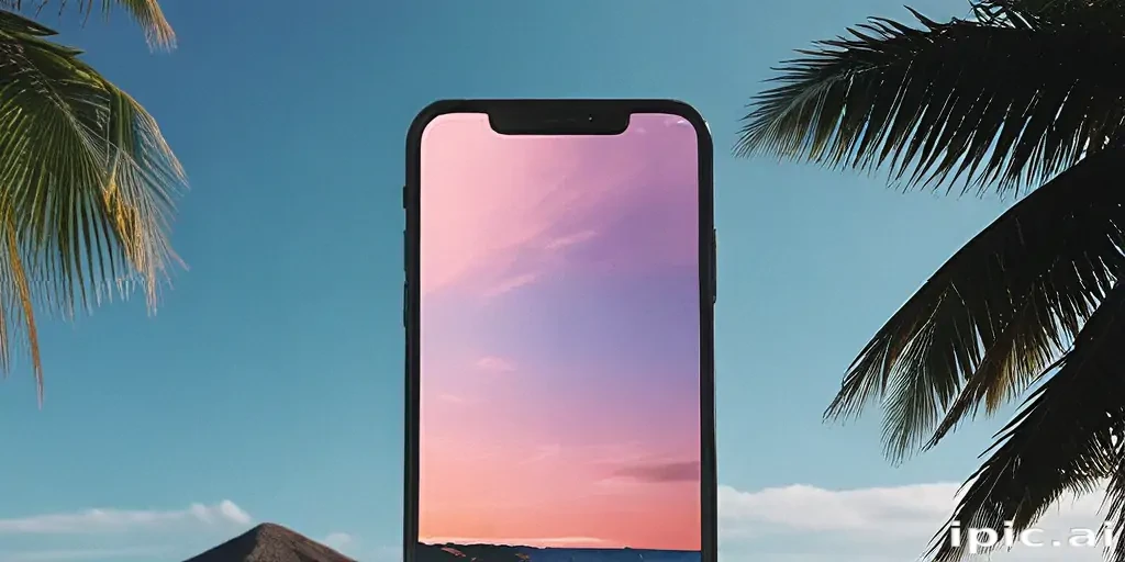 summer phone background