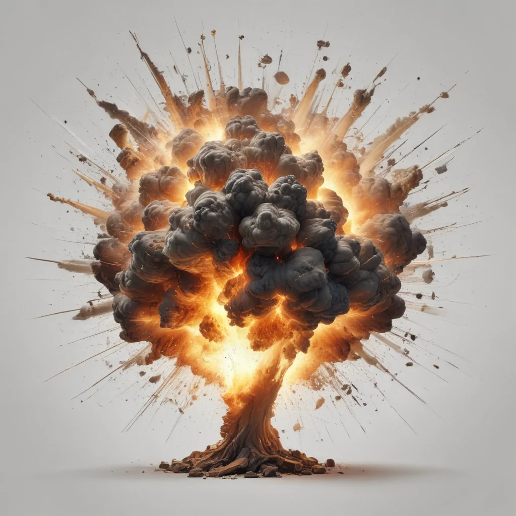 explosion transparent png