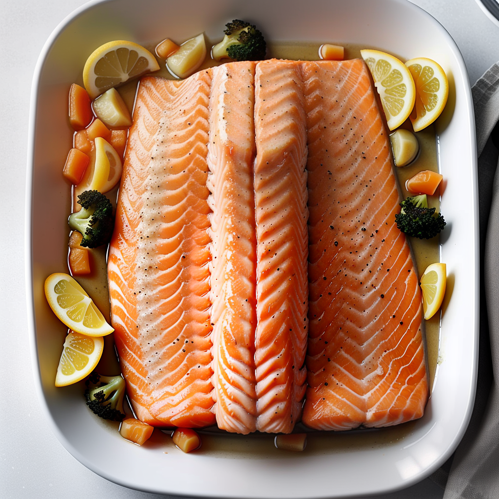 air fry salmon from frozen