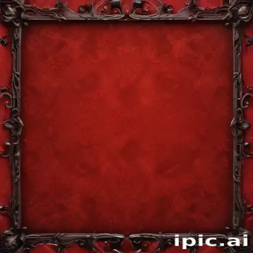 red blank background