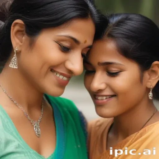 indian son with mom