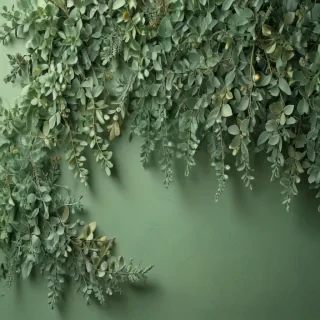 sage green aesthetic background