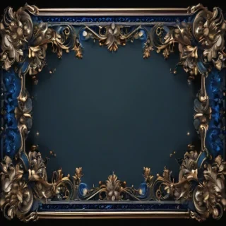 blue border png